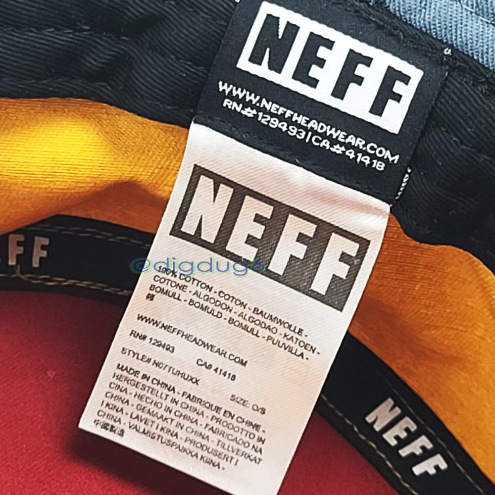 NEFF ColorBlock Bucket Hat - Picture 6 of 6